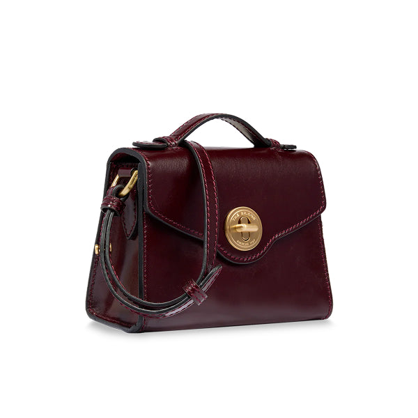 The Bridge Borsa in pelle donna con tracolla removibile IRENE Mosto