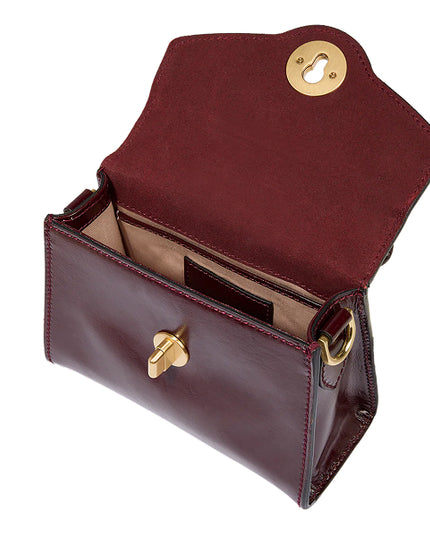 The Bridge Borsa in pelle donna con tracolla removibile IRENE Mosto