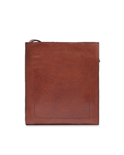 The Bridge Borsa tracolla in pelle piccola MIRRA Marrone