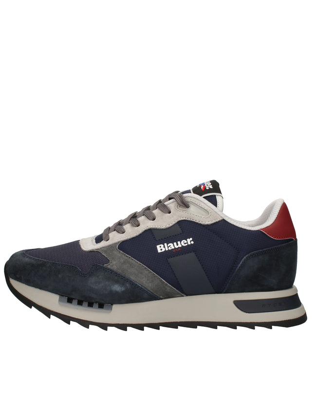 Blauer Ryder sneakers in tessuto e camoscio