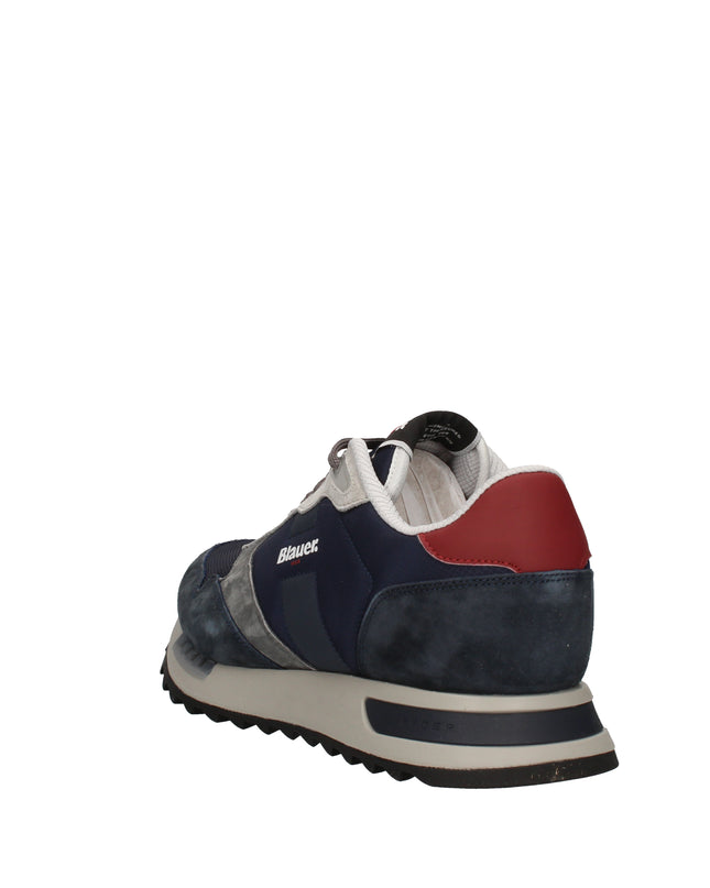 Blauer Ryder sneakers in tessuto e camoscio