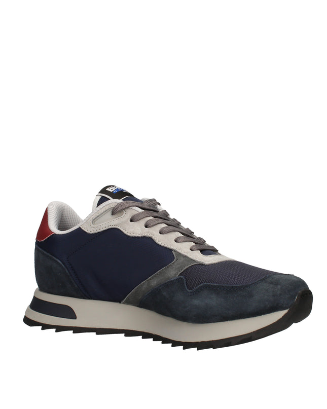 Blauer Ryder sneakers in tessuto e camoscio