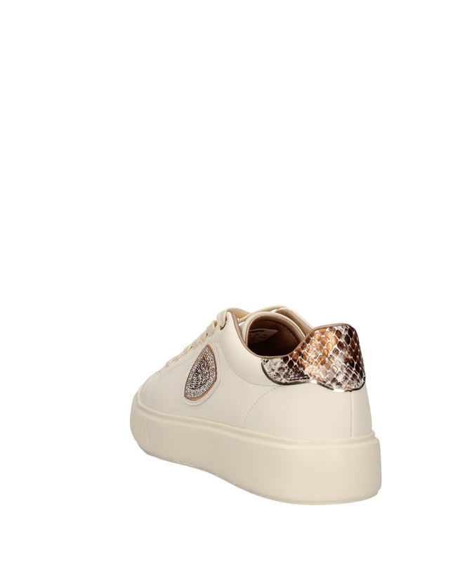 Blauer Venus sneakers in pelle con dettagli animalier