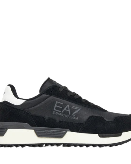 EA7 Sneaker Uomo Black White 7x000380 AF19175
