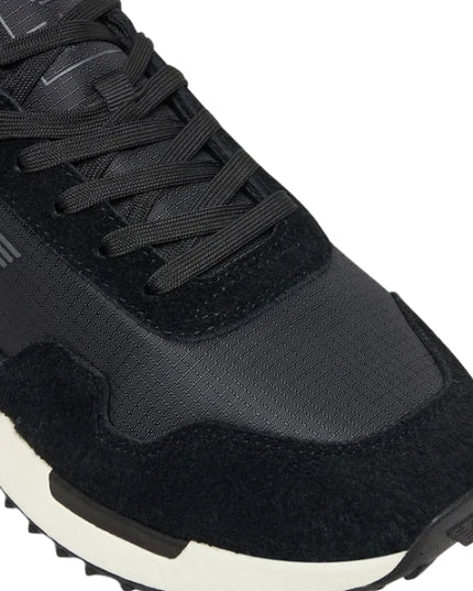 EA7 Sneaker Uomo Black White 7x000380 AF19175