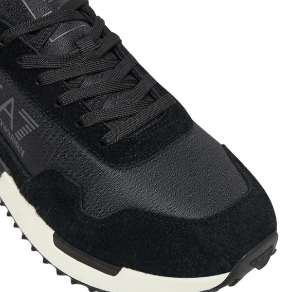 EA7 Sneaker Uomo Black White 7x000380 AF19175