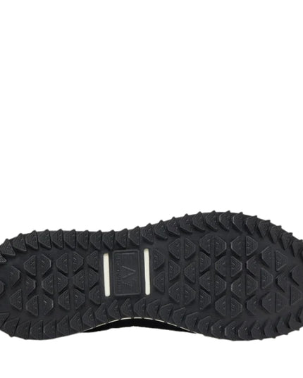 EA7 Sneaker Uomo Black White 7x000380 AF19175