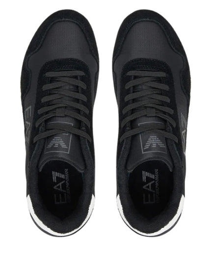 EA7 Sneaker Uomo Black White 7x000380 AF19175