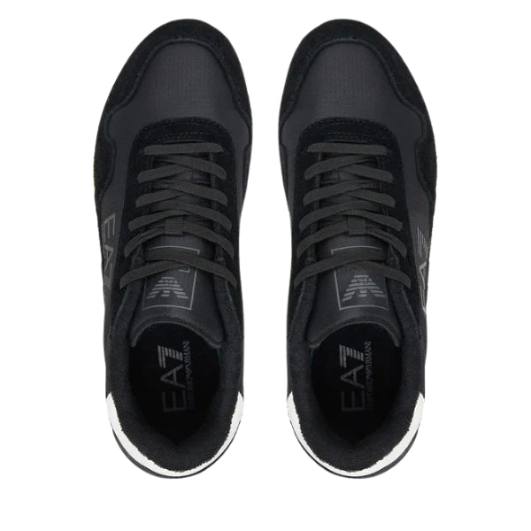EA7 Sneaker Uomo Black White 7x000380 AF19175