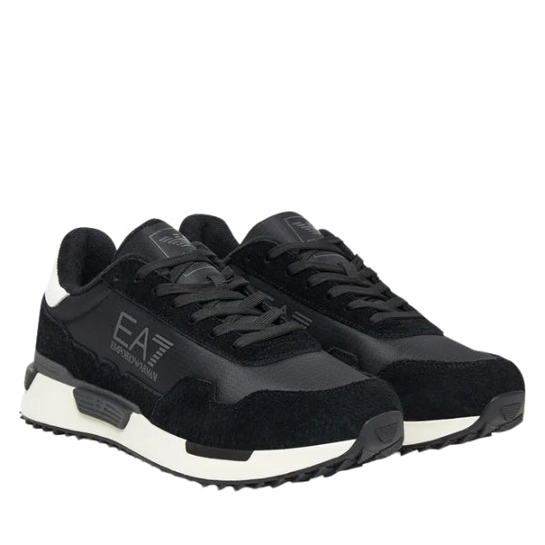 EA7 Sneaker Uomo Black White 7x000380 AF19175
