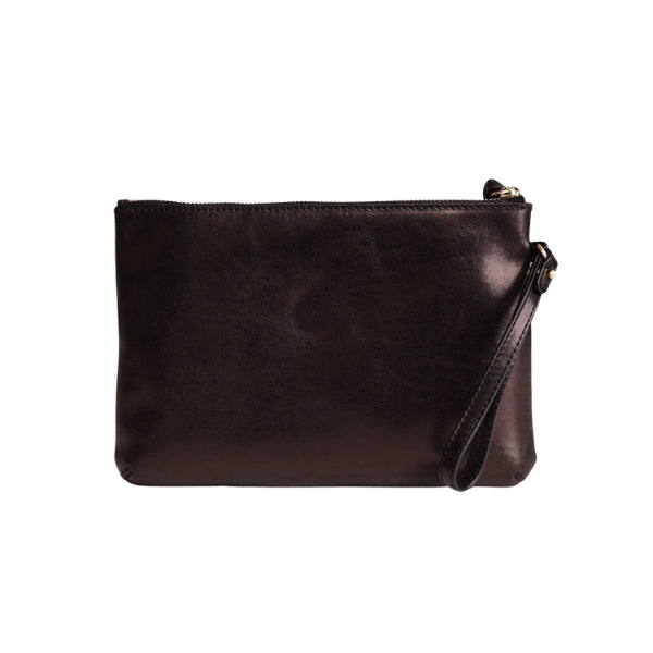 The Bridge Pochette in pelle donna INGRID Nero