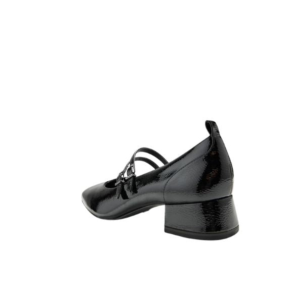 Tamaris Decolleté In Vernice Con Doppio Cinturino