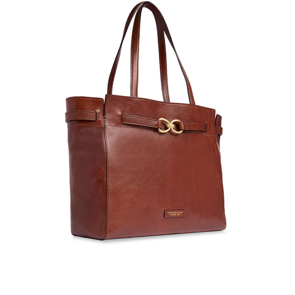 The Bridge ISOTTA Borsa shopper in pelle Marrone