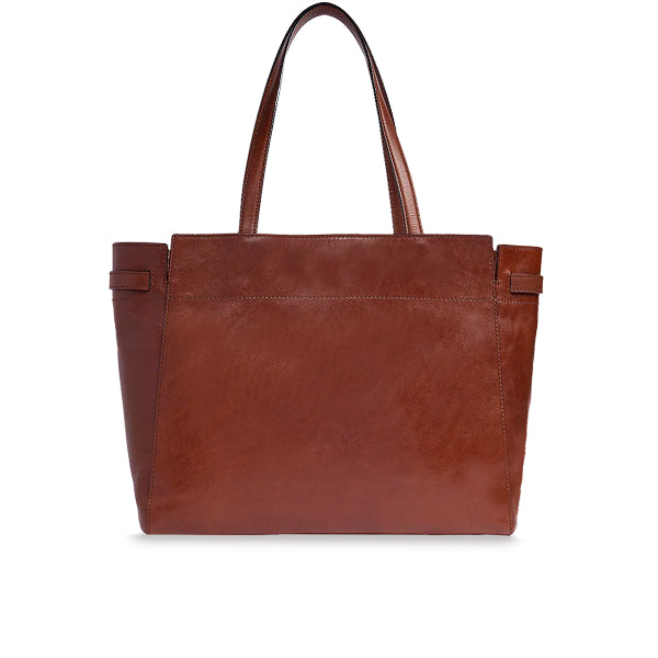 The Bridge ISOTTA Borsa shopper in pelle Marrone