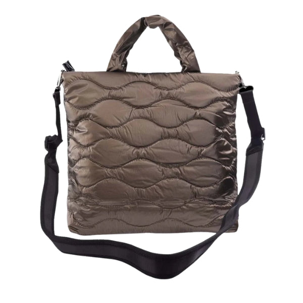 Blauer Borsa Donna fango trapuntata con tracolla e manico