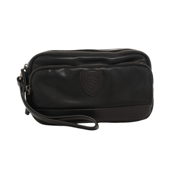 Blauaer Pochette in Ecopelle Uomo Nero