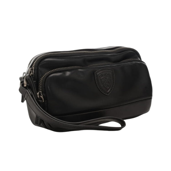 Blauaer Pochette in Ecopelle Uomo Nero