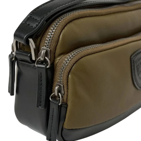 Blauer Pochette in Ecopelle Uomo Military Green