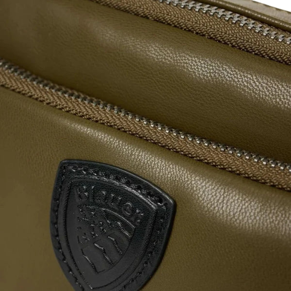 Blauer Pochette in Ecopelle Uomo Military Green