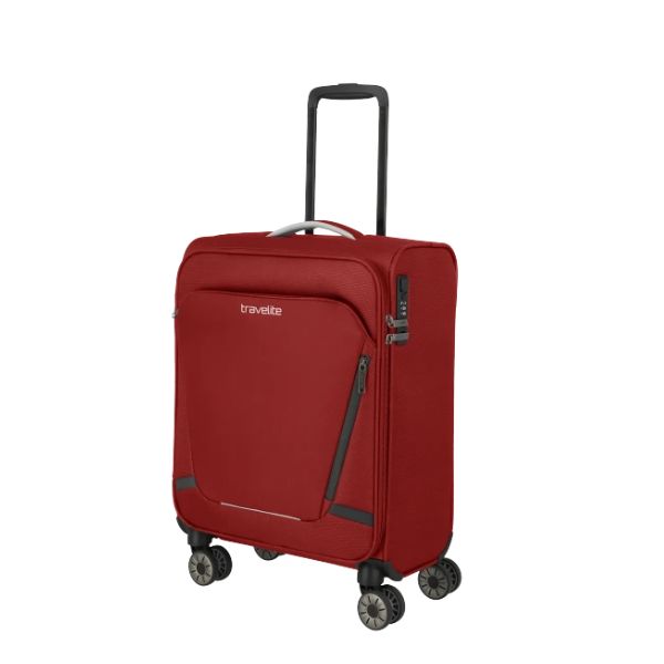 Travelite Jetpack trolley cabina 4 ruote rosso