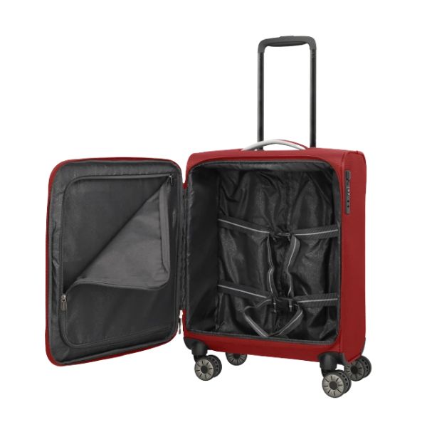 Travelite Jetpack trolley cabina 4 ruote rosso