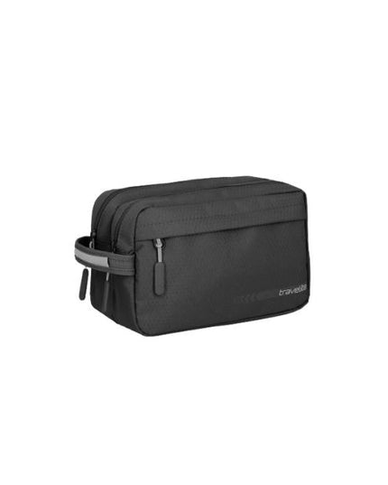 Travelite Kick Off beauty case in tessuto da viaggio nero