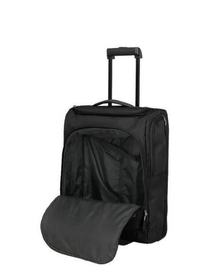 Travelite Kick Off Borsa da viaggio 2 ruote nera