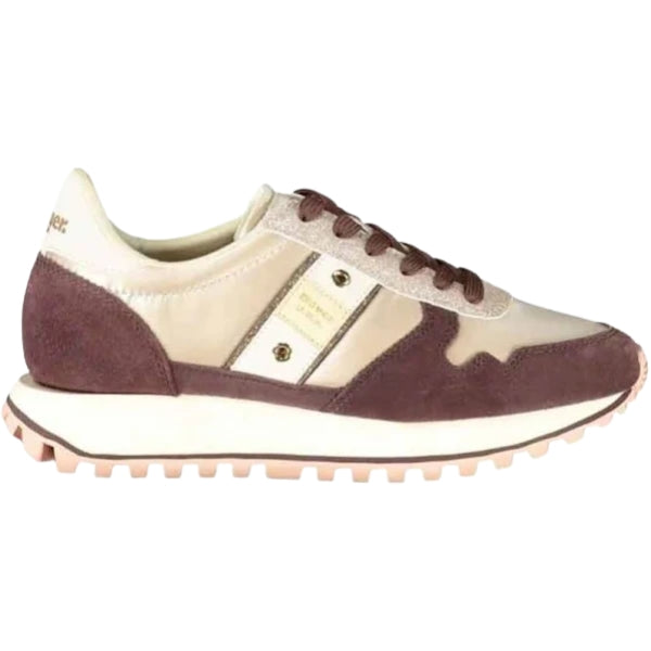 Blauer Sneacker Donna Bordeaux