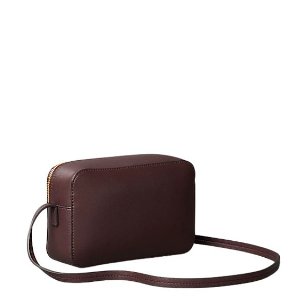 CALVIN KLEIN LV04F3276G Borsa a tracolla con logo laminato Espresso