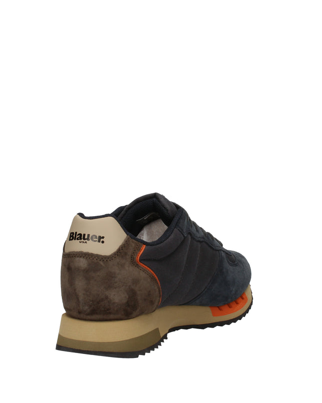 Blauer Queens sneakers in camoscio