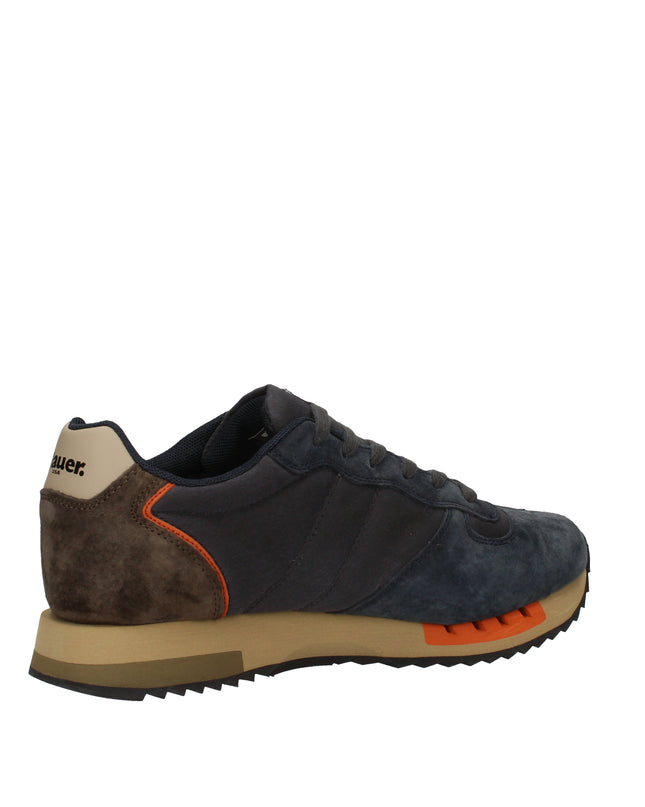 Blauer Queens sneakers in camoscio