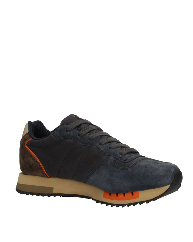 Blauer Queens sneakers in camoscio