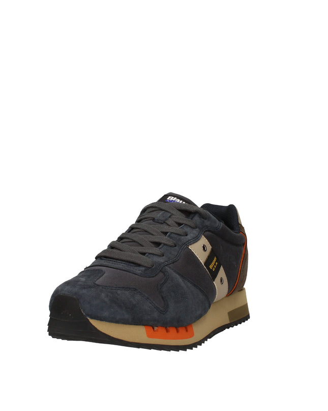 Blauer Queens sneakers in camoscio