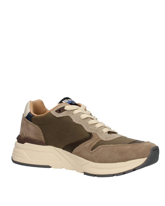 Blauer Ray sneakers in pelle e tessuto