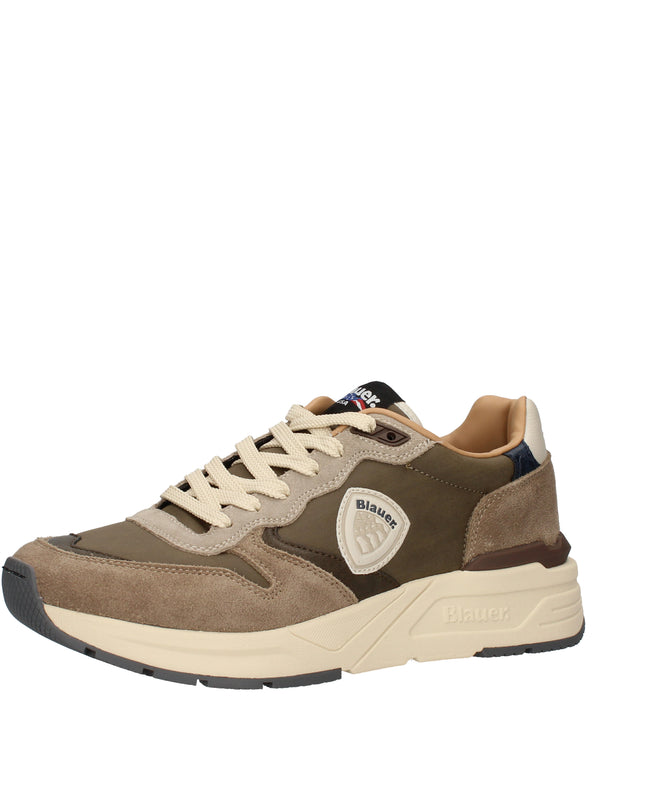 Blauer Ray sneakers in pelle e tessuto