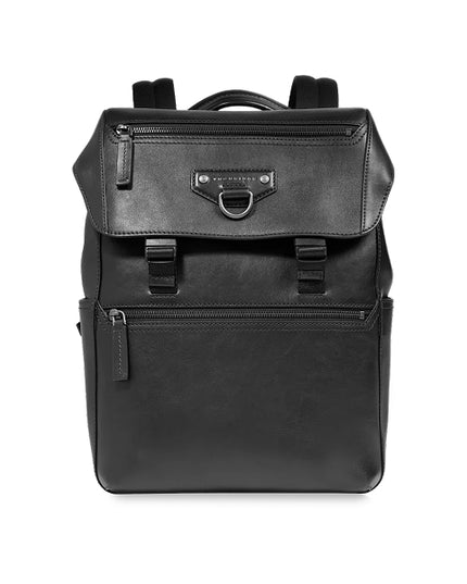 The Bridge Zaino in pelle uomo con patta IACOPO Nero