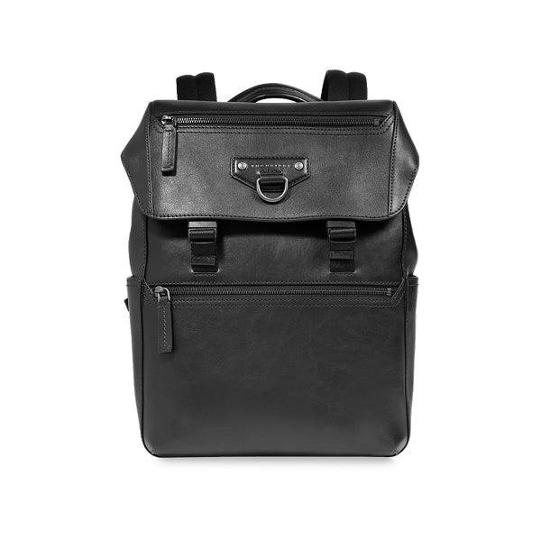 The Bridge Zaino in pelle uomo con patta IACOPO Nero