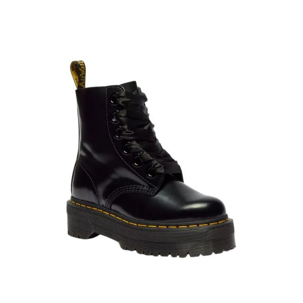 Dr. Martens Molly anfibi platform in pelle liscia