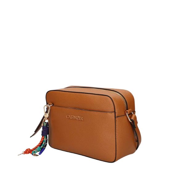 CAFENOIR C3WA0903 Borsa a tracolla con charme multicolor Cuoio