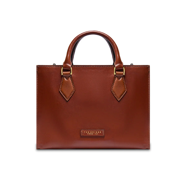 The Bridge Borsa a mano in pelle con tracolla removibile IDA Marrone