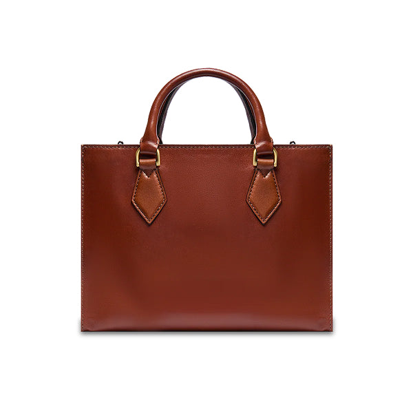 The Bridge Borsa a mano in pelle con tracolla removibile IDA Marrone