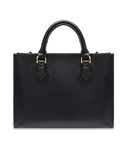 The Bridge Borsa a mano in pelle con tracolla removibile IDA Nero