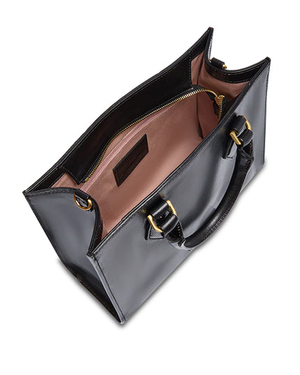 The Bridge Borsa a mano in pelle con tracolla removibile IDA Nero