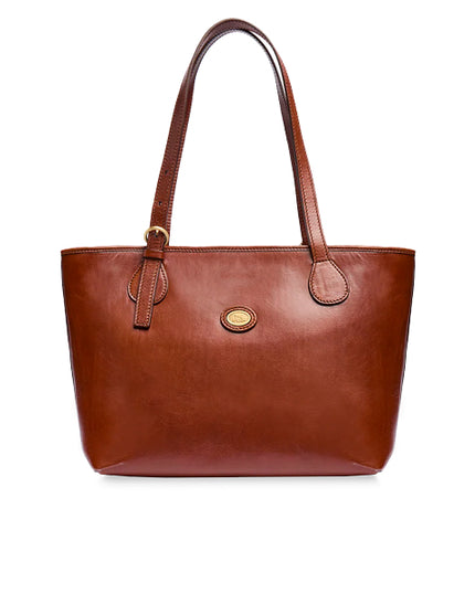 The Bridge Story Borsa shopper pelle chiusa con zip