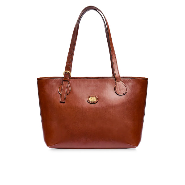 The Bridge Story Borsa shopper pelle chiusa con zip