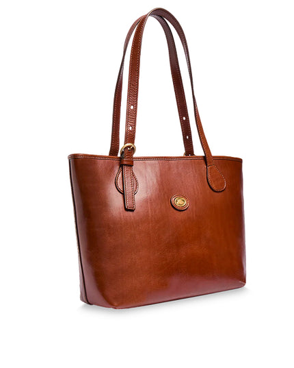 The Bridge Story Borsa shopper pelle chiusa con zip