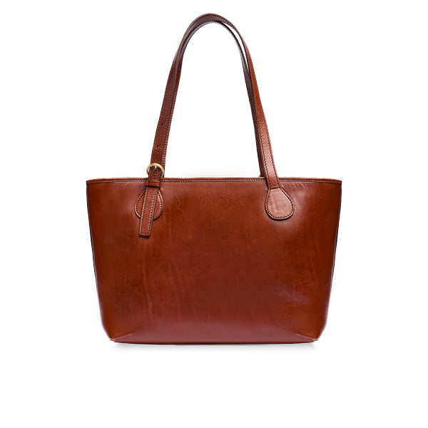 The Bridge Story Borsa shopper pelle chiusa con zip