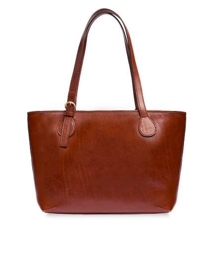 The Bridge Story Borsa shopper pelle chiusa con zip