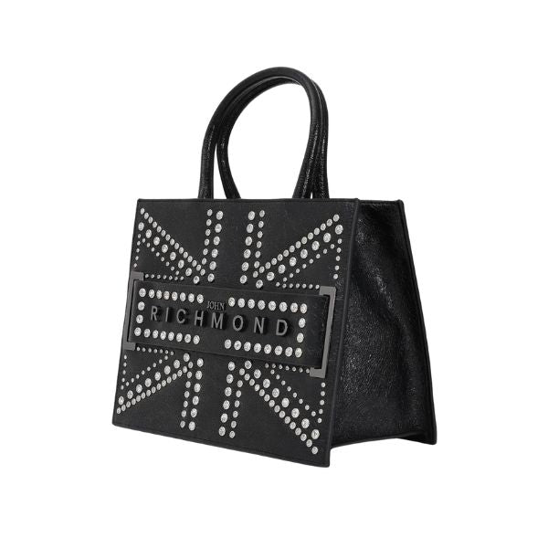 John Richmond shopping bag con borchie