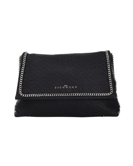 John Richmond borsa a tracolla con rifinitura in catena